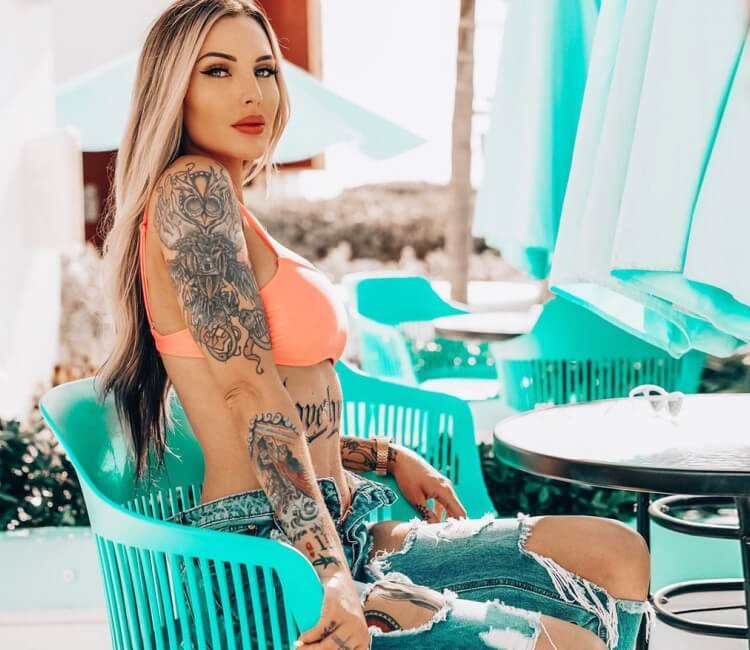 Tattoo Model Paige Amaze Photo