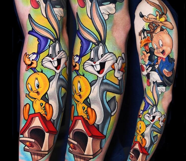 Looney Tunes tattoo by . Pancho | Post 30567