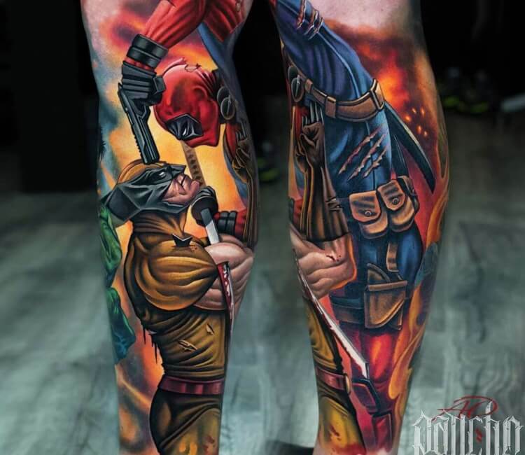 Wolverine Deadpool Tattoo | TikTok