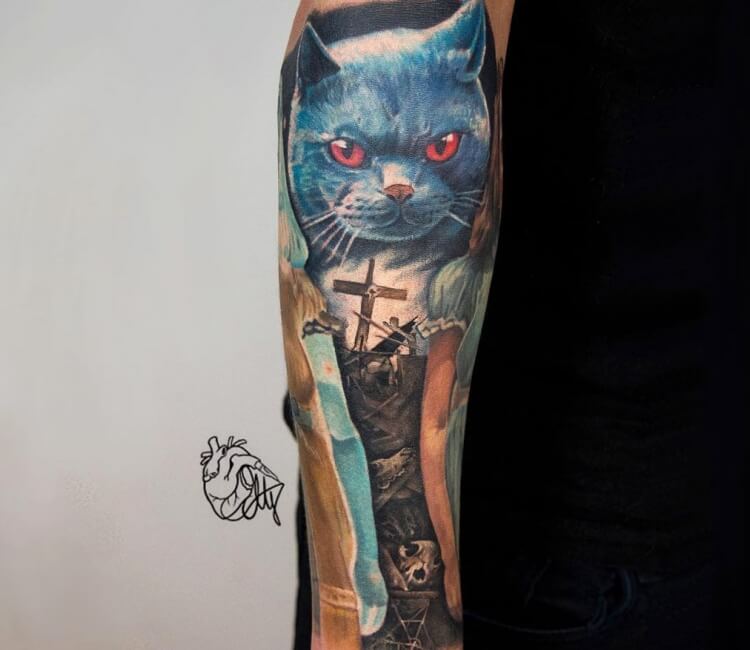 I got to do a really fun Pet Sematary tattoo this week for Rachael Just in  time for Halloween   Sponsored by tattooeverythingsupplies    By Ellen Salmon Tattoo  Facebook