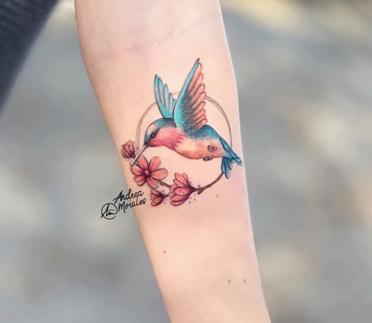 Hummingbird Tattoo by London Reese: TattooNOW
