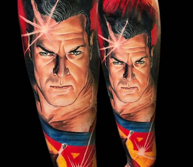 Superman Tattoo Drawing
