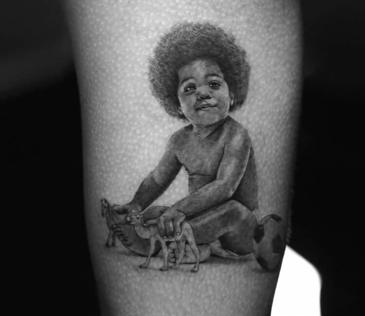 Notorious Big tattoo by A D Pancho  Post 22833