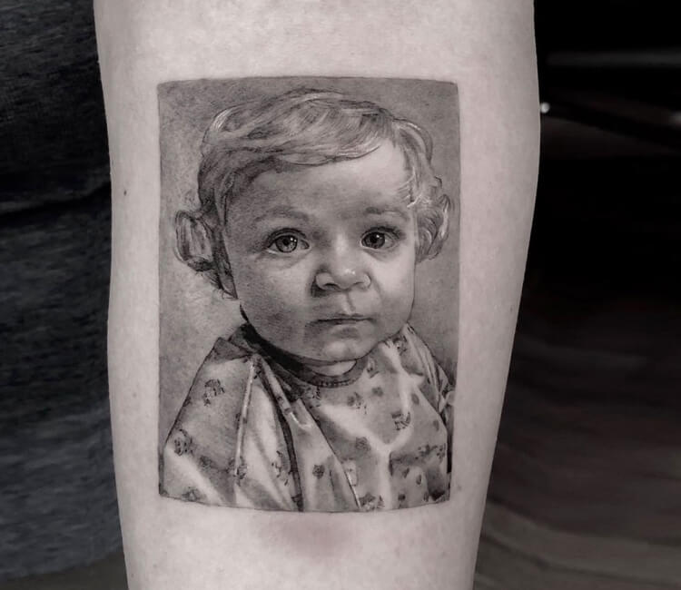 baby tattoo | www.vtattoo.es | Miguel Bohigues | Flickr