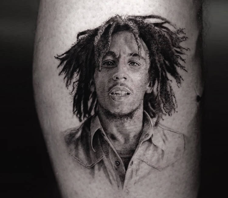 Bob Marley tattoo by Ben Tats  Post 31819