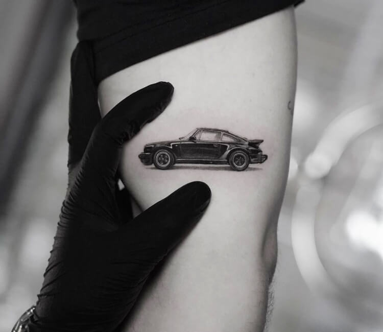 Minimalist Car Tattoo
