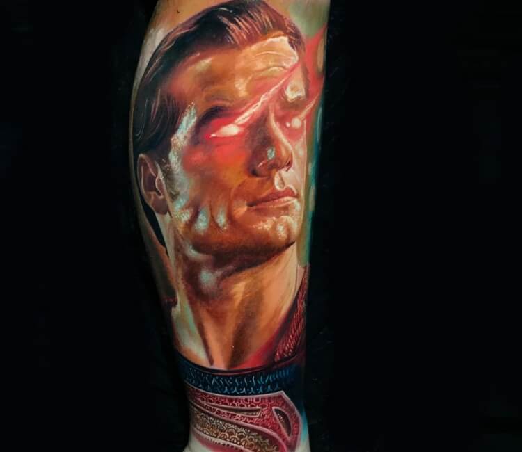Superman tattoo by Boris Tattoo | Post 30053