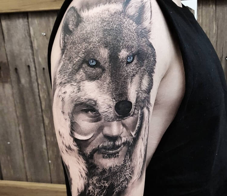 Hanzo Lone Wolf tattoo by Chris Showstoppr  Post 30353