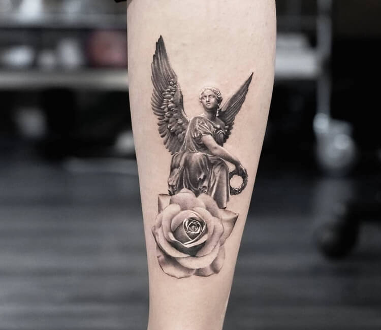 Goddess of Victory tattoo by Dani Ginzburg  Post 31512