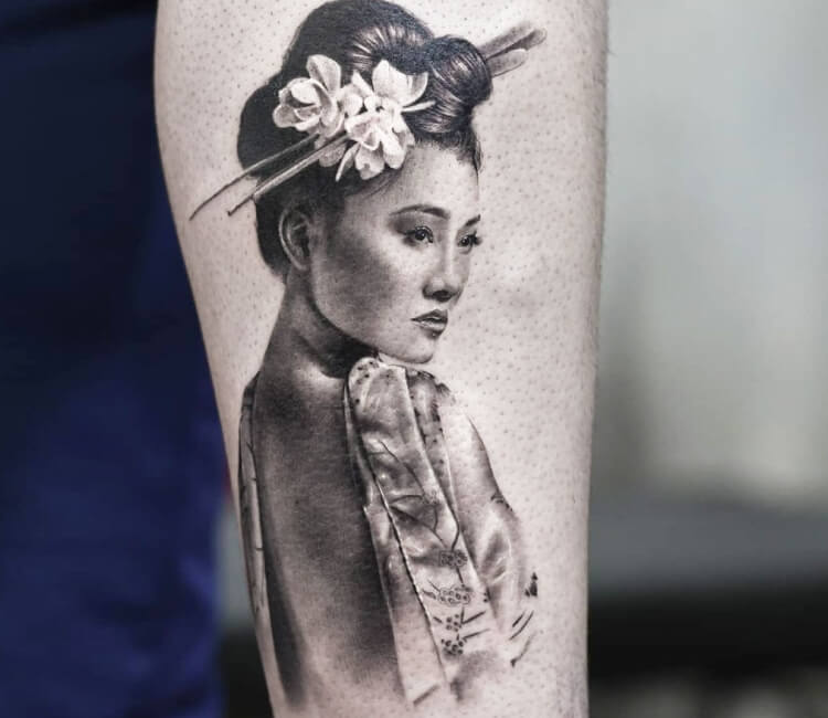 JAPANESE REALISM TATTOO DONE BY DODDIX ➡️ FOR DETAIL DONE USING  @eztattooing @cheyenne_tattooequipment @radiantcolorsink @balmtattooi... |  Instagram