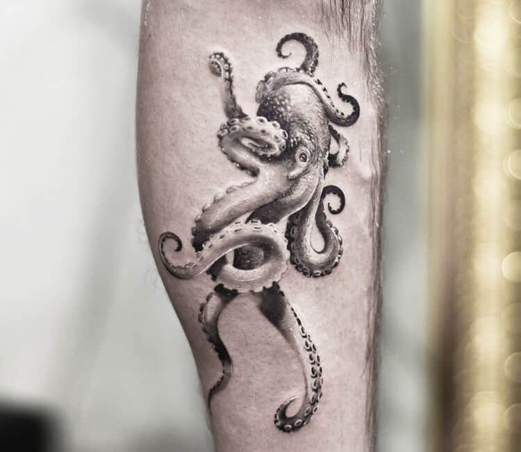 Octopus tattoo by Dani Ginzburg | Post 30767