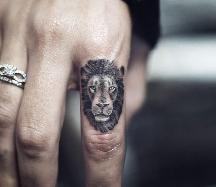 Details 73 lion finger tattoo best  thtantai2