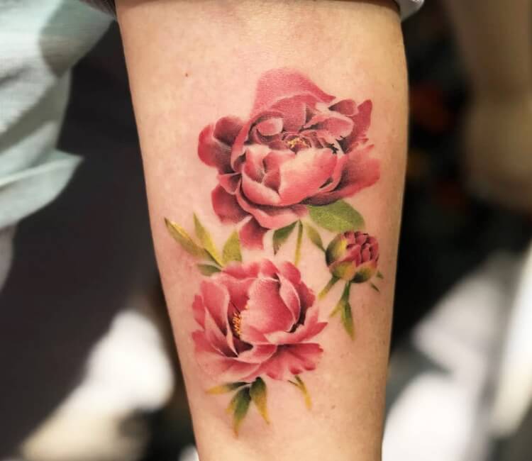 85 Best Peony Tattoo Designs  Meanings  Powerful  Artistic 2019