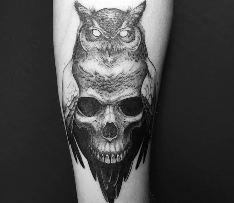 Tattoo Ideas on Twitter Owl Skull amp Rose httpstcombd25BKXbs  httpstcoC2v8kq7yLO  Twitter