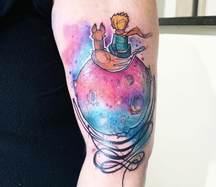 The Little Prince tattoo by Daria Mlecna | Post 30045