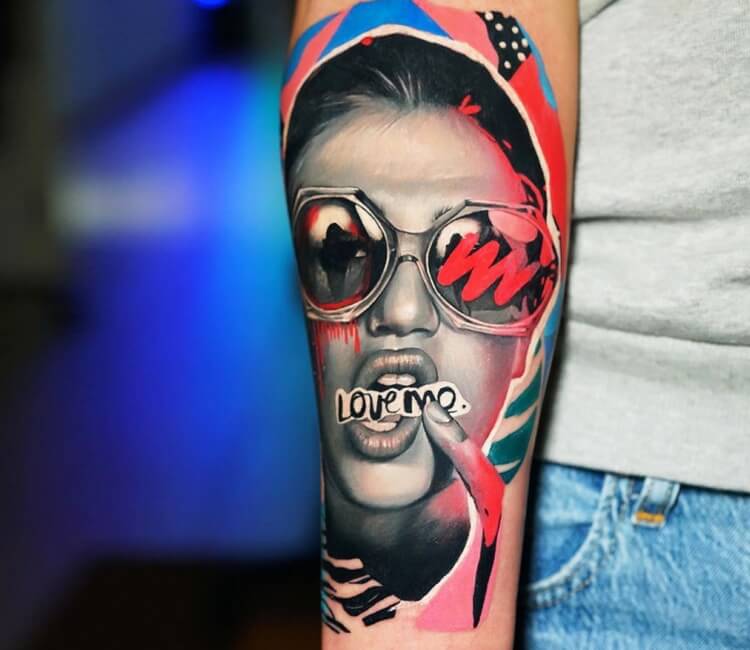 Bicep Tattoo Neotraditional Glasses - Best Tattoo Ideas Gallery | Brazos  tatuados, Tatuajes retro, Diseños de tatuaje de manga