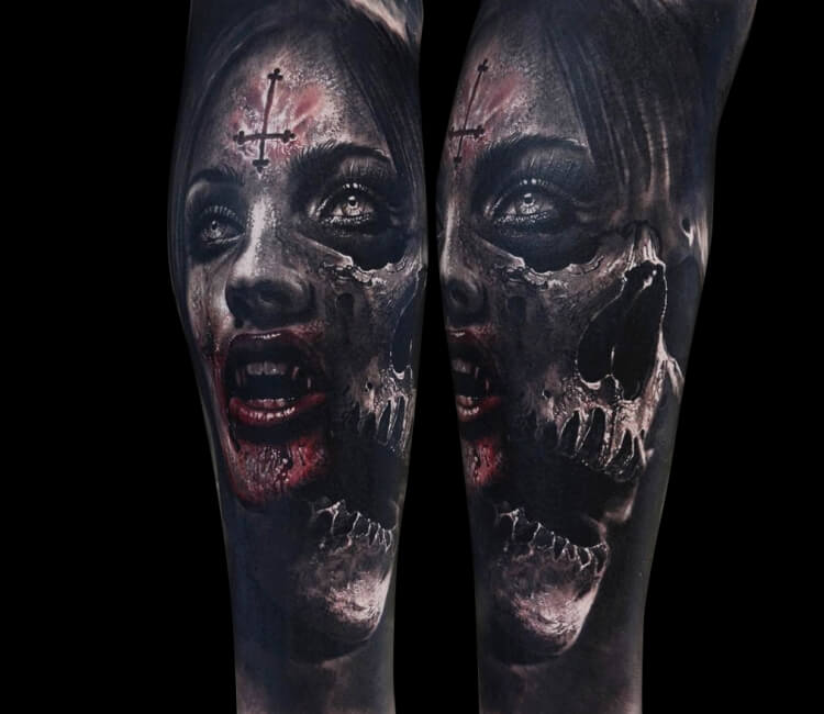 MARK  TATTOO ARTIST  on Instagram Dark horror tattoo Done Mark  Kizanian LOD Tattoo machine from Dmitrij Demjanenko tattoo tattoos  tattooed tattooartist tattooart