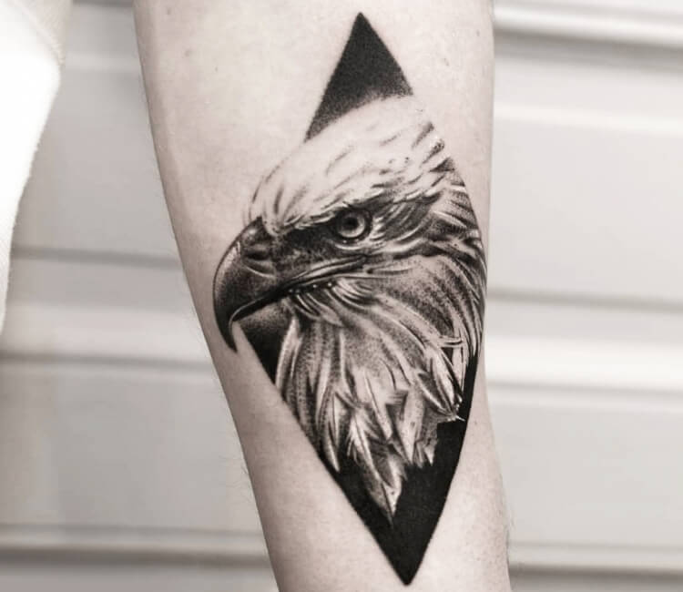 Brett Walsh - Lovely golden eagle tattoo for Sam. Loved... | Facebook