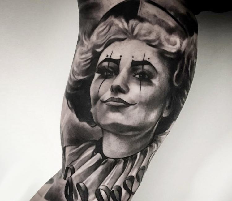 Clown tattoo by Jackart Tattoo | Post 31568
