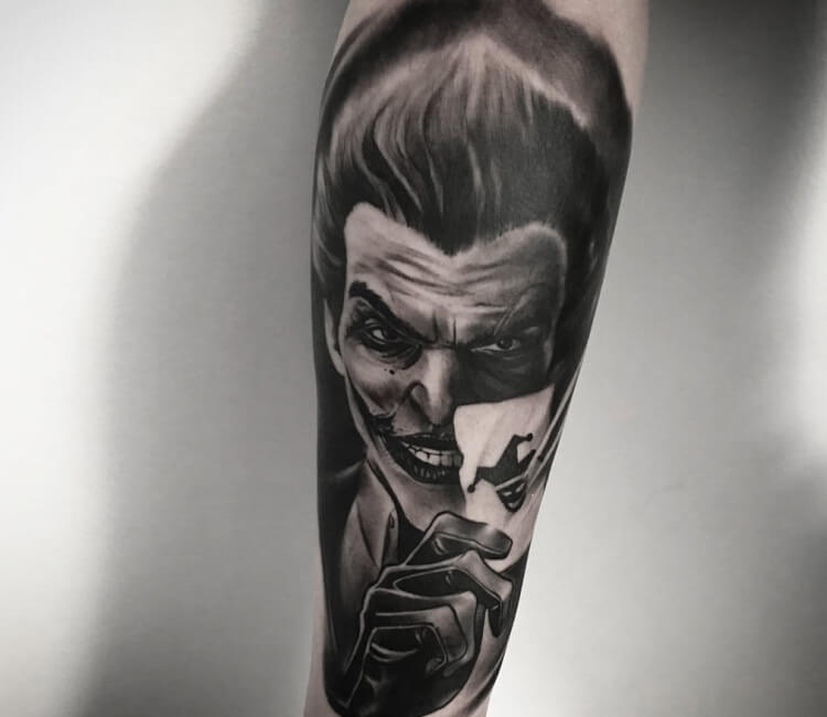 Joker tattoo by Michael Taguet  Post 31199