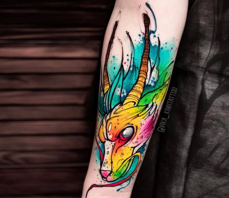 Magical Watercolor Dragon Tattoo  Best Tattoo Ideas Gallery