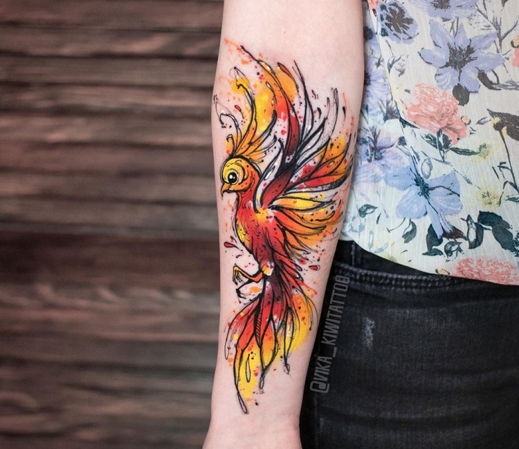 Kinglines Tattoo Studio - Phoenix tattoo For appointments- 9620713446  www.kinglinestattoo.com #phoenix #bird #fire #wings #feather #tattoo  #boldwillhold #besttattoo #tattoooftheday #sullen #intenze #eternal  #kinglinestattoo #tattoostudio #bangalore ...