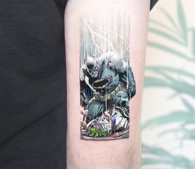 Batman  Joker by Cris STC TattooNOW