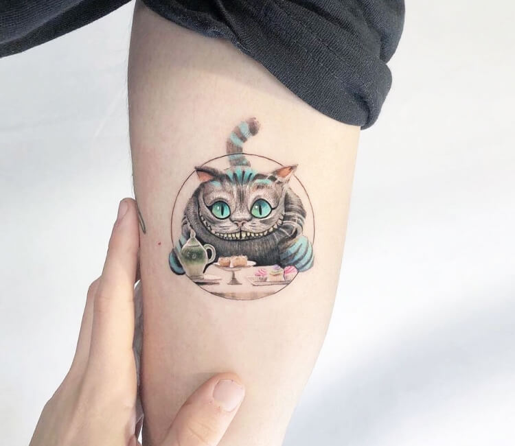 Top 71 Best Cheshire Cat Tattoo Ideas  2021 Inspiration Guide