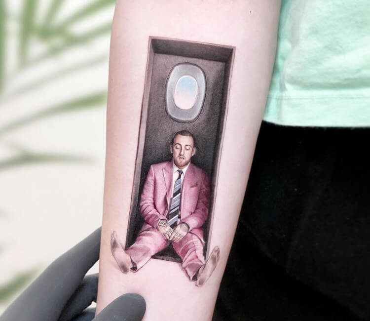 Nice Tattoo Parlor on Instagram In the words of the great Mac Miller  RIP  No matter where life takes me find me with a smile Tattooed by  nsxtattoo