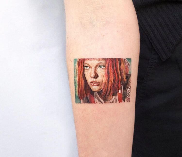 The Fifth Element Temporary Tattoo Sticker  OhMyTat