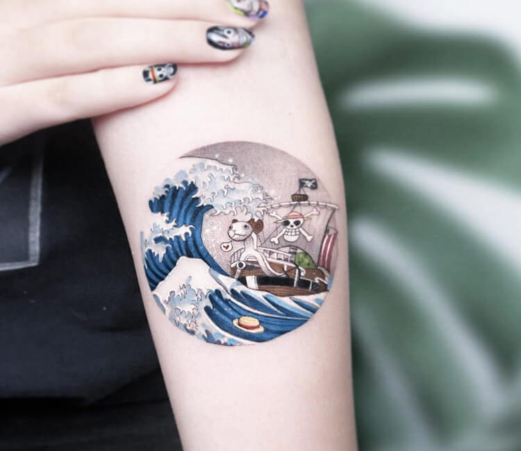 Tattoo uploaded by Ronja • Great Wave by Oozy #tattoo #wave #GreatWave •  Tattoodo