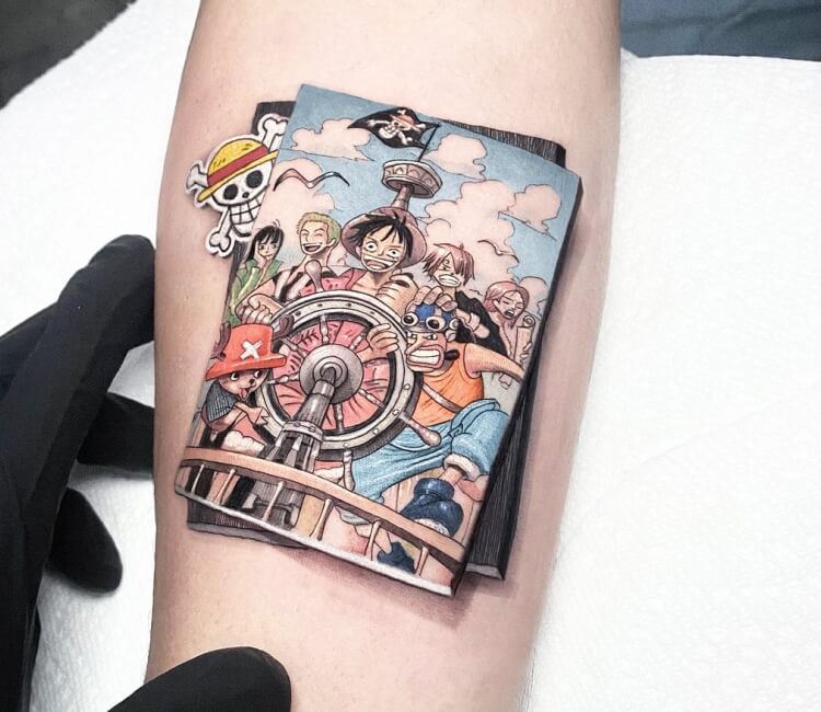 One Piece Trafalgar Law Tattoo Hand [Free Shipping]