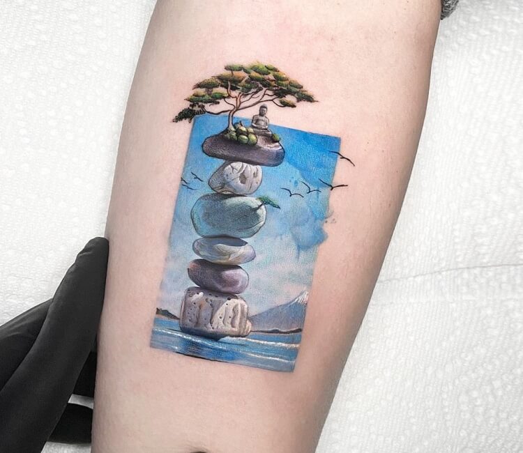Realism Tree Of Life Tattoo Idea  BlackInk