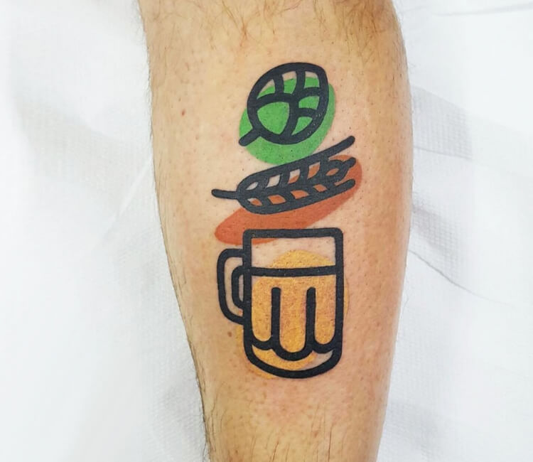 101 Best Beer Tattoo Ideas That Will Blow Your Mind! - Outsons | Beer  tattoos, Bottle tattoo, Small tattoos for guys