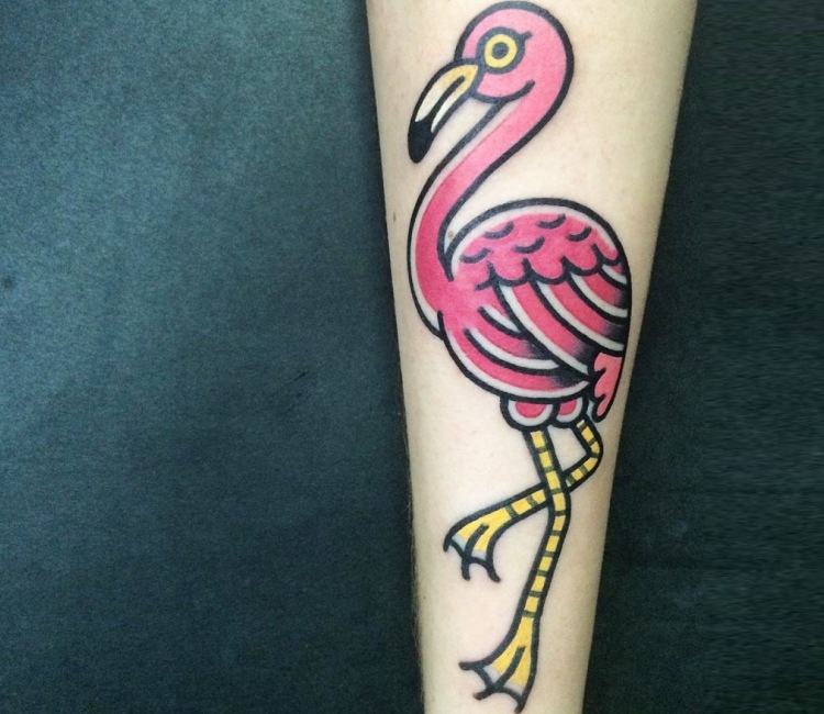 Final Flamingle Custom Tattoos for Flamingo Bachelorette Party
