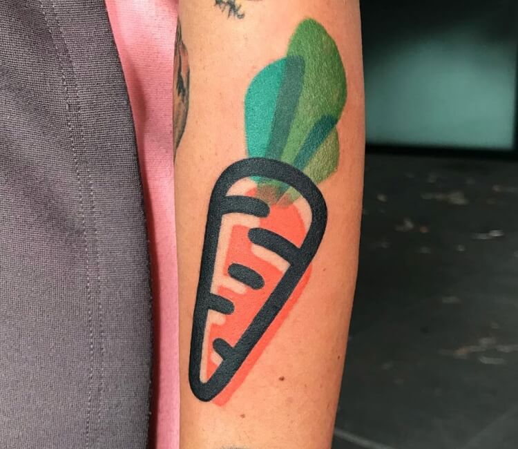 The Gallery Tattoo - Carrot tattoo done by Brett. | Facebook