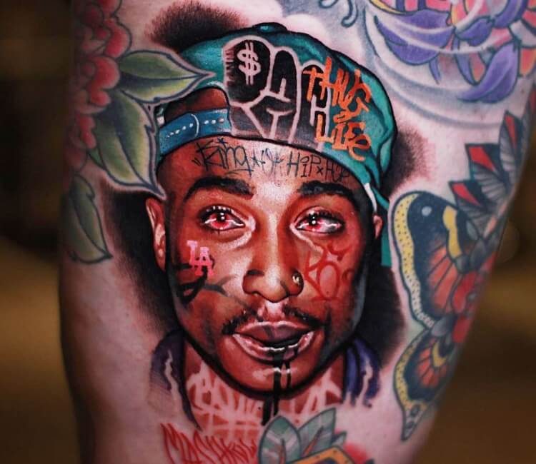 52 Tupac Tattoos Stock Photos, High-Res Pictures, and Images - Getty Images