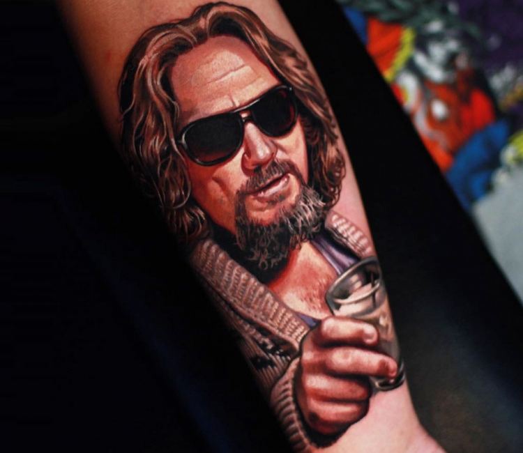 Walter from The Big Lebowski by Timothy B Boor TattooNOW