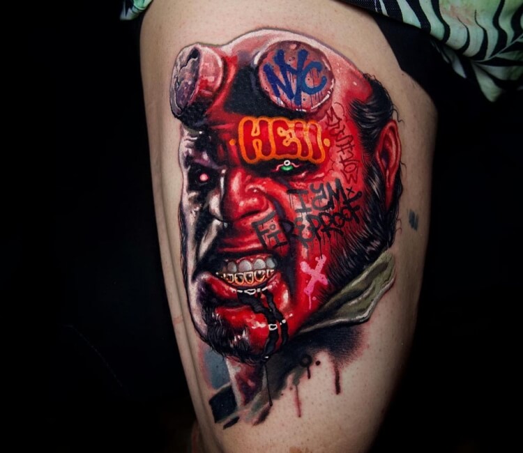 HellBoy - A Captivating Tattoo and Aesthetic Inspiration