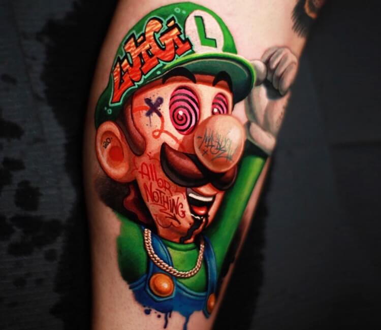 Mario tattoos  tattoos by category