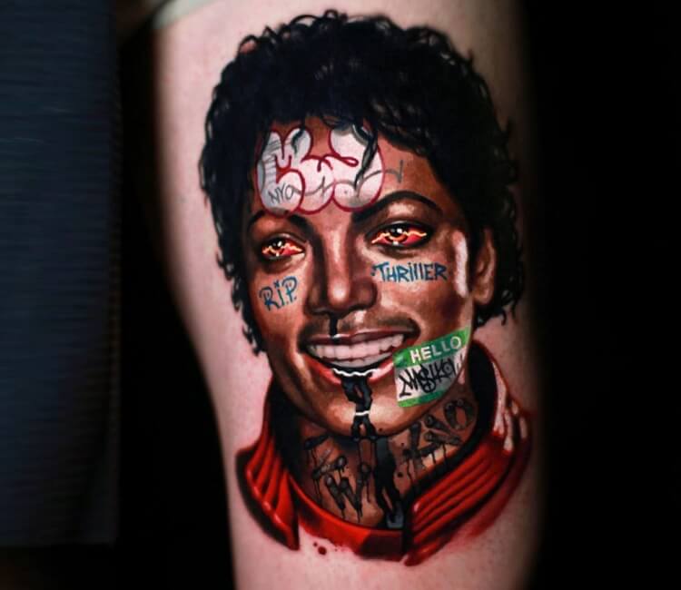 Tattoosday (A Tattoo Blog): Erika Helps Us Remember Michael Jackson