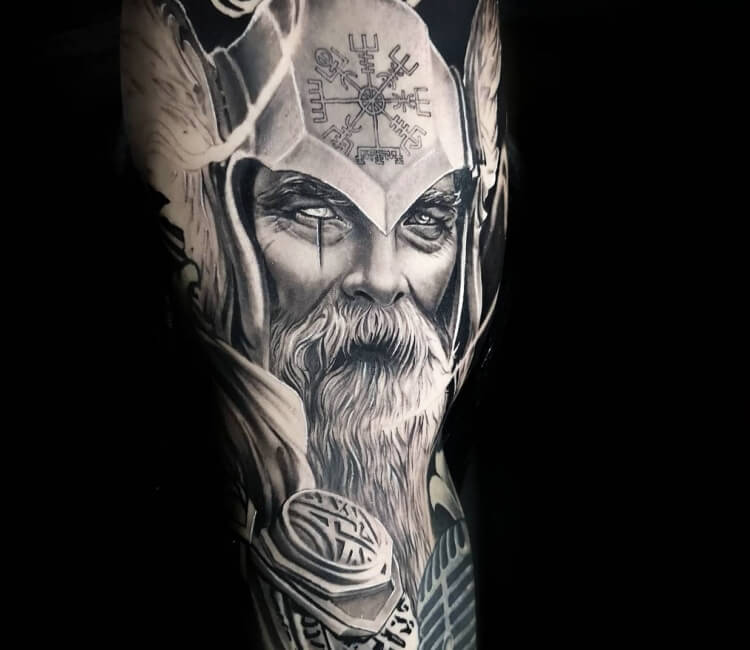 Viking tattoo by Michael Dagostini Post 30193