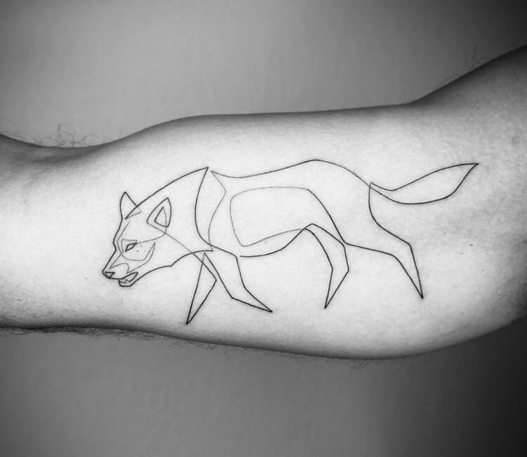 Wolf tattoo by Mo Ganji | Post 31343