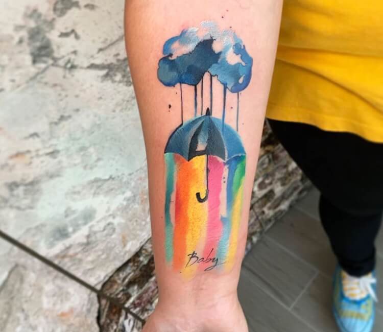 Umbrella Semi-Permanent Tattoo - Set of 2 – Tatteco