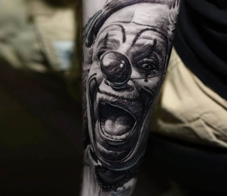 65 Clown Tattoos  Clown tattoo Clown Tattoos