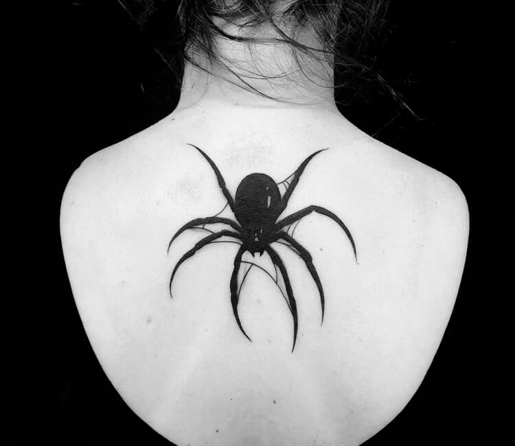Black Widow tattoo by Roy Tsour | Post 30251