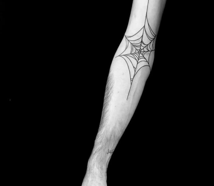 100 Ink Spider Forearm Tattoo Design png  jpg 2023