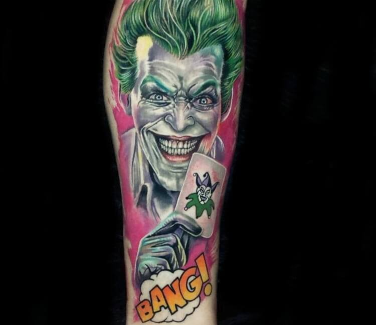 Joker tattoo by Ruben Barahona | Post 30152