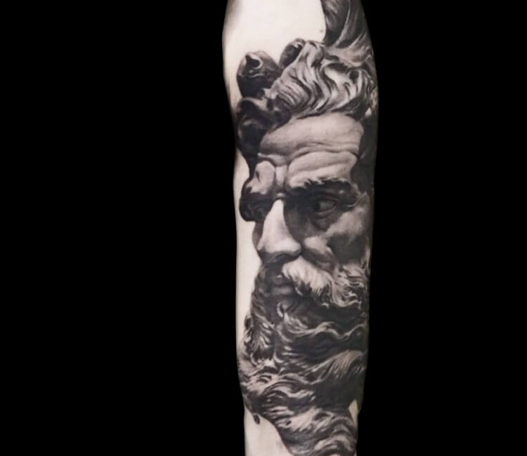 greek tattoo sleeve