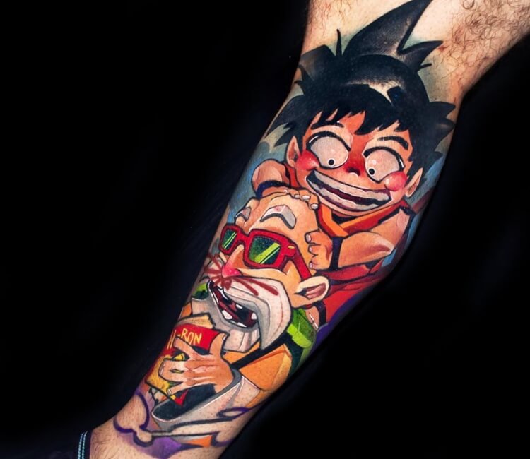 Shanghai Tattoo - Awesome Dragon Ball Z half sleeve completed by Tala  💥💥💥 Tala's books are open, shoot us an email at tattooshurt666@gmail to  get some rad ink from him 💪. • • #